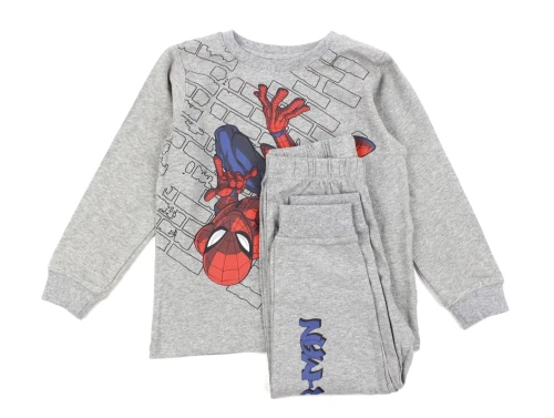 Name It grey melange Spiderman pyjamas